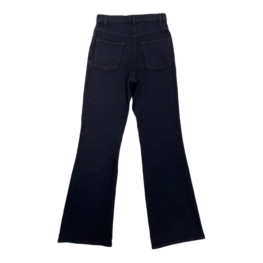Aritzia Wilfred Free Twostep Flare Leg High Waisted Jeans Black Women’s Size 6 - Picture 6 of 13